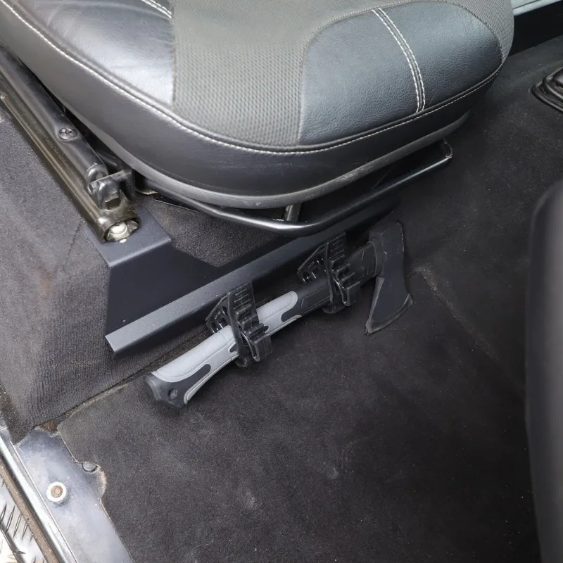 Car Accessories Under 1000 - Aluminum Alloy Black Car Under Seat