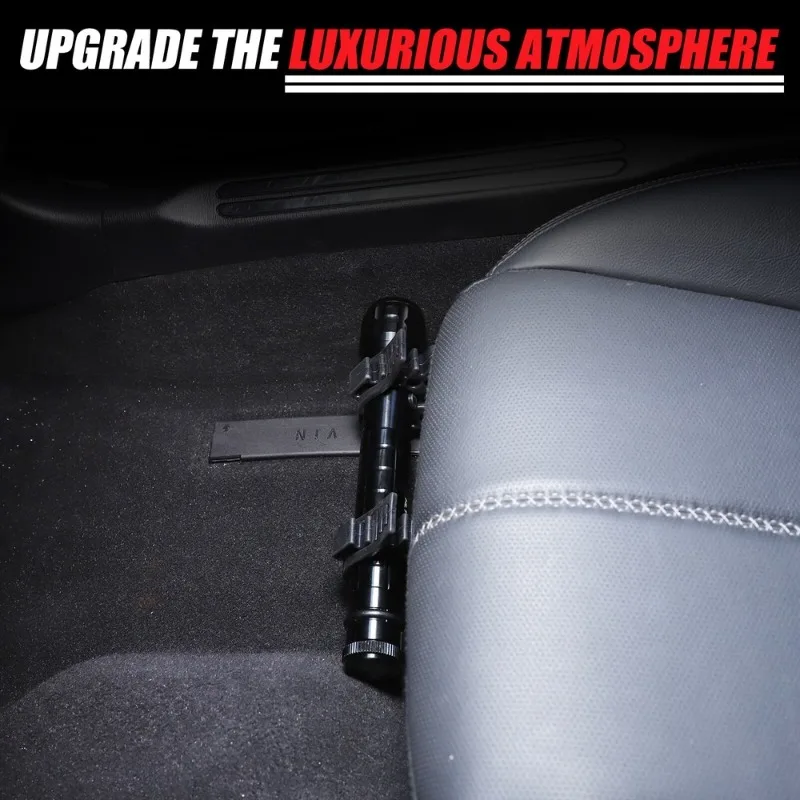 Car Accessories Under 1000 - Aluminum Alloy Black Car Under Seat