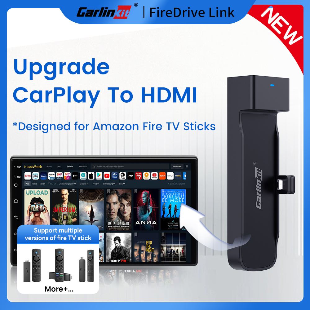 Car Accessories Amazon - CarlinKit CarPlay to HDMI Adapter for