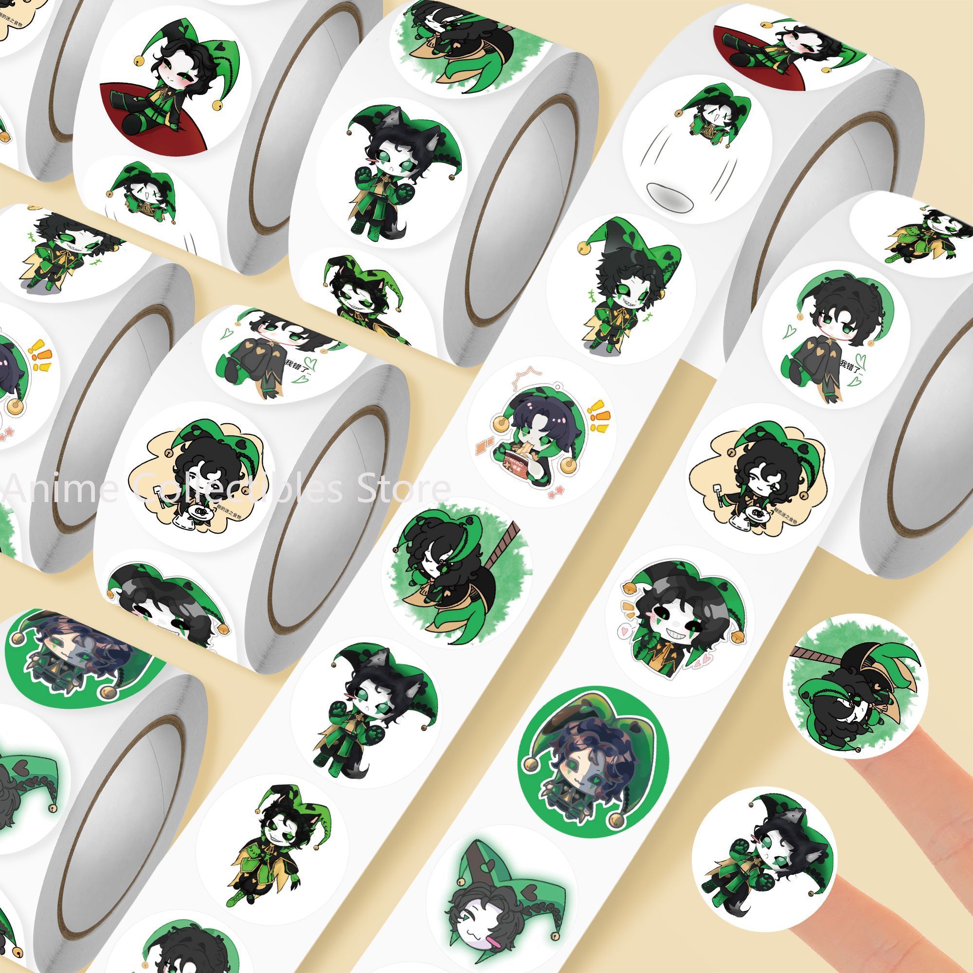 Car Accessories Gifts - 500Pc/Roll Anime The Freak Circus‌ Harleguin