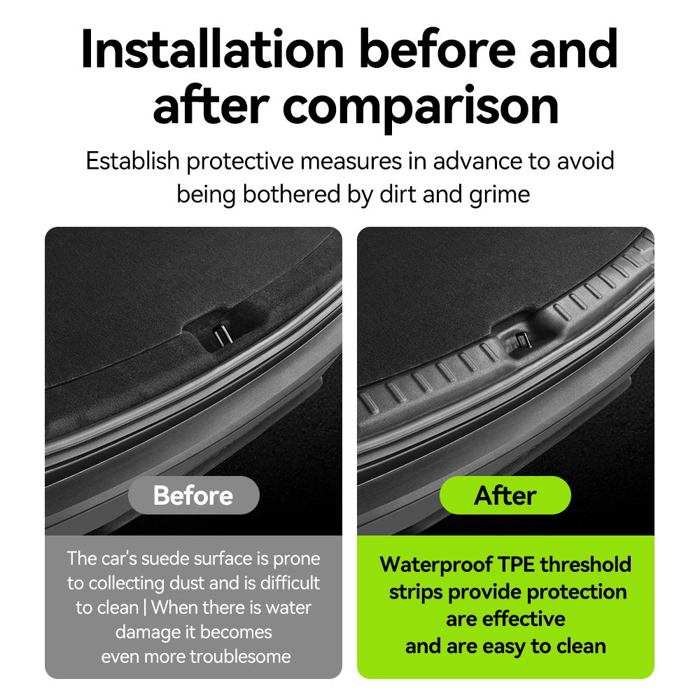 Trunk Threshold Strip For Tesl – Car Accessories List Bewertung und Preis