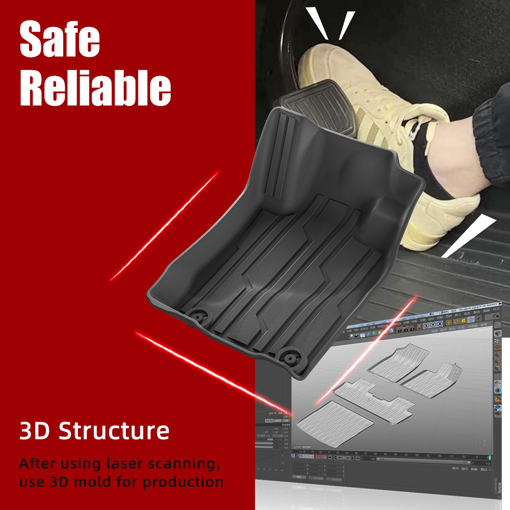 TPE 3D Car Floor Mat for Mitsu – Car Floor Mat Rubber Bewertung und Preis