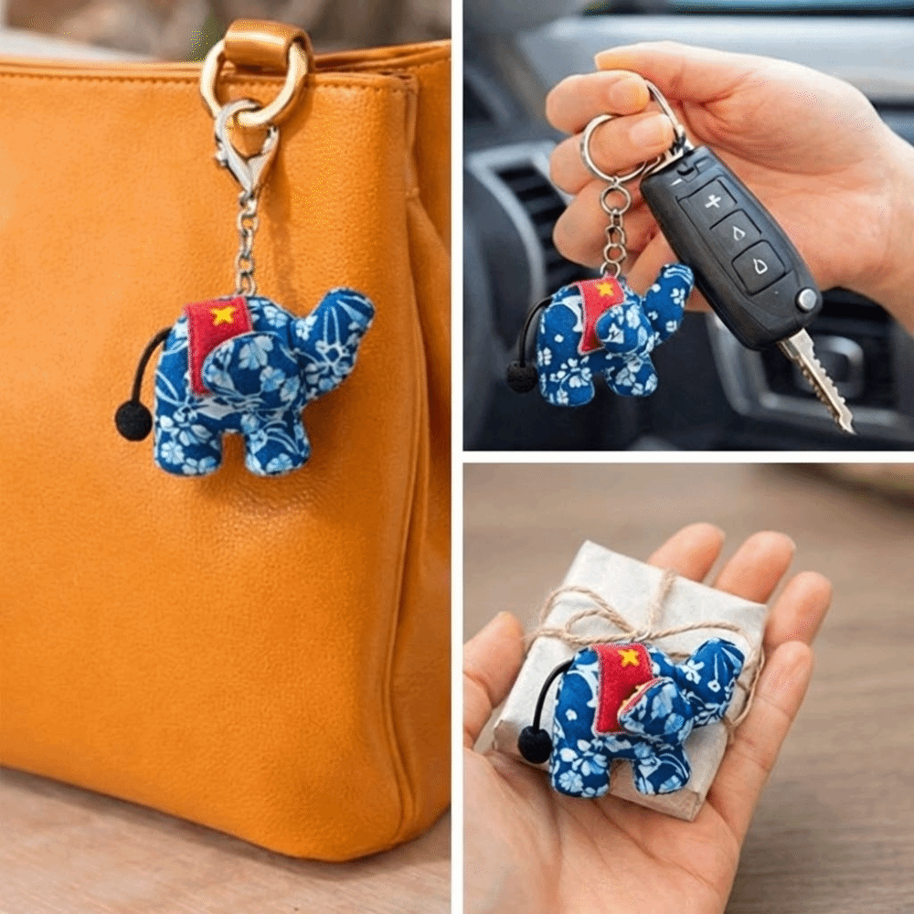 Traditional Thai Fabric Elepha – Car Accessories Thailand Bewertung und Preis