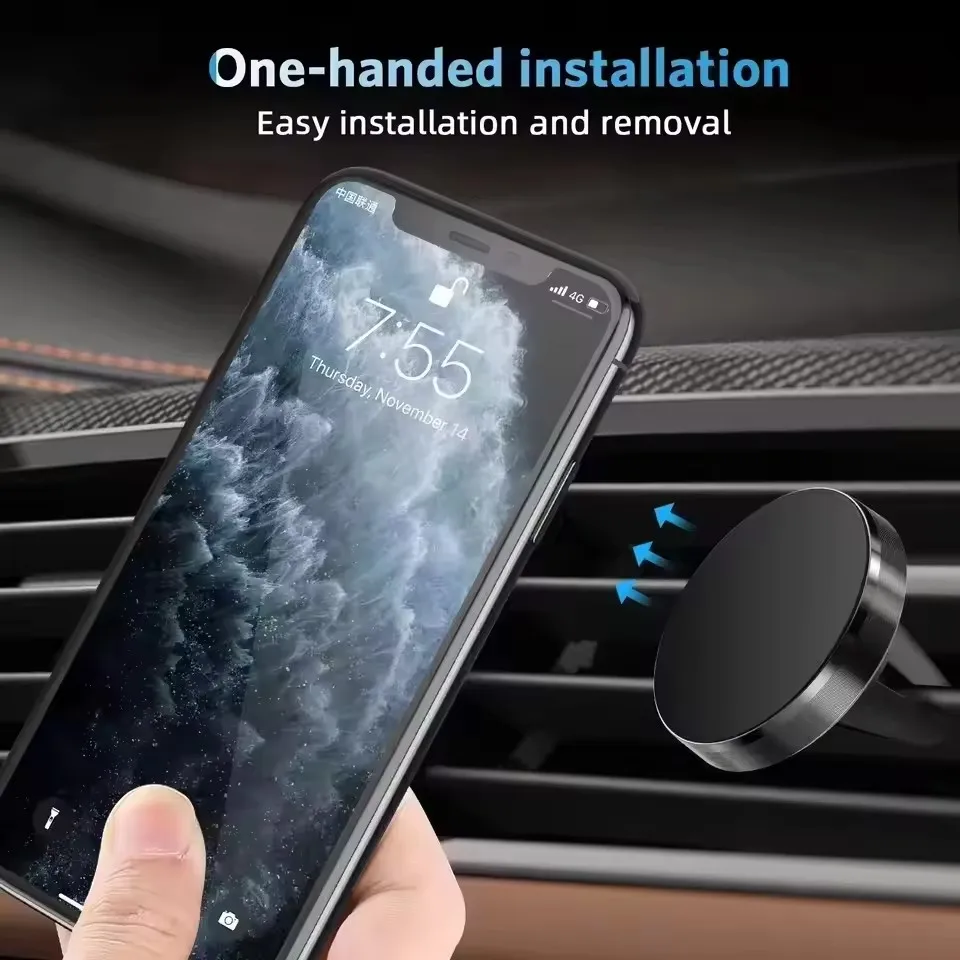 Magnetic Car Phone Holder Moun – Car Accessories Xiaomi Bewertung und Preis