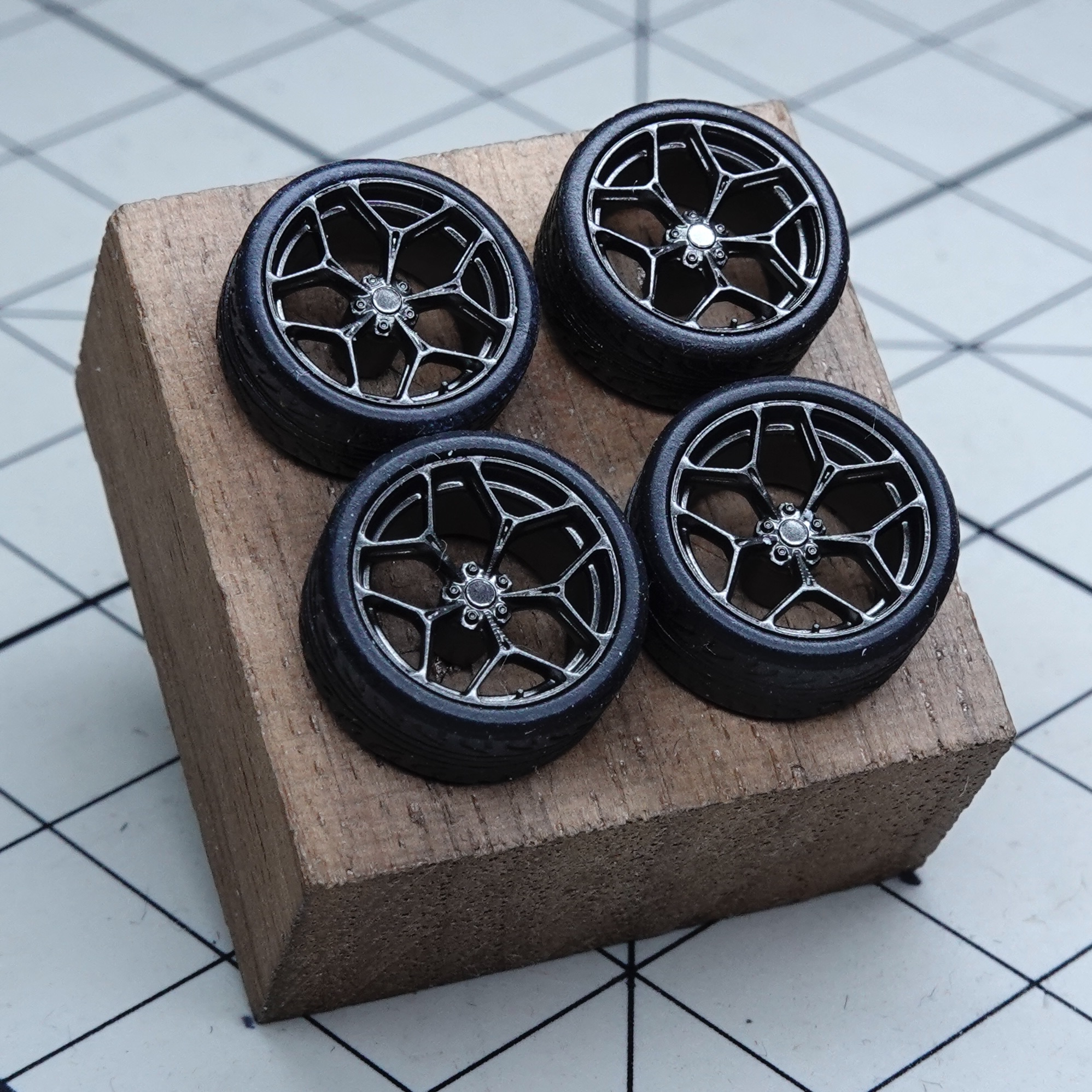 PuffStudio_1/64 Scale Wheels 8 – Car Accessories Gifts Bewertung und Preis