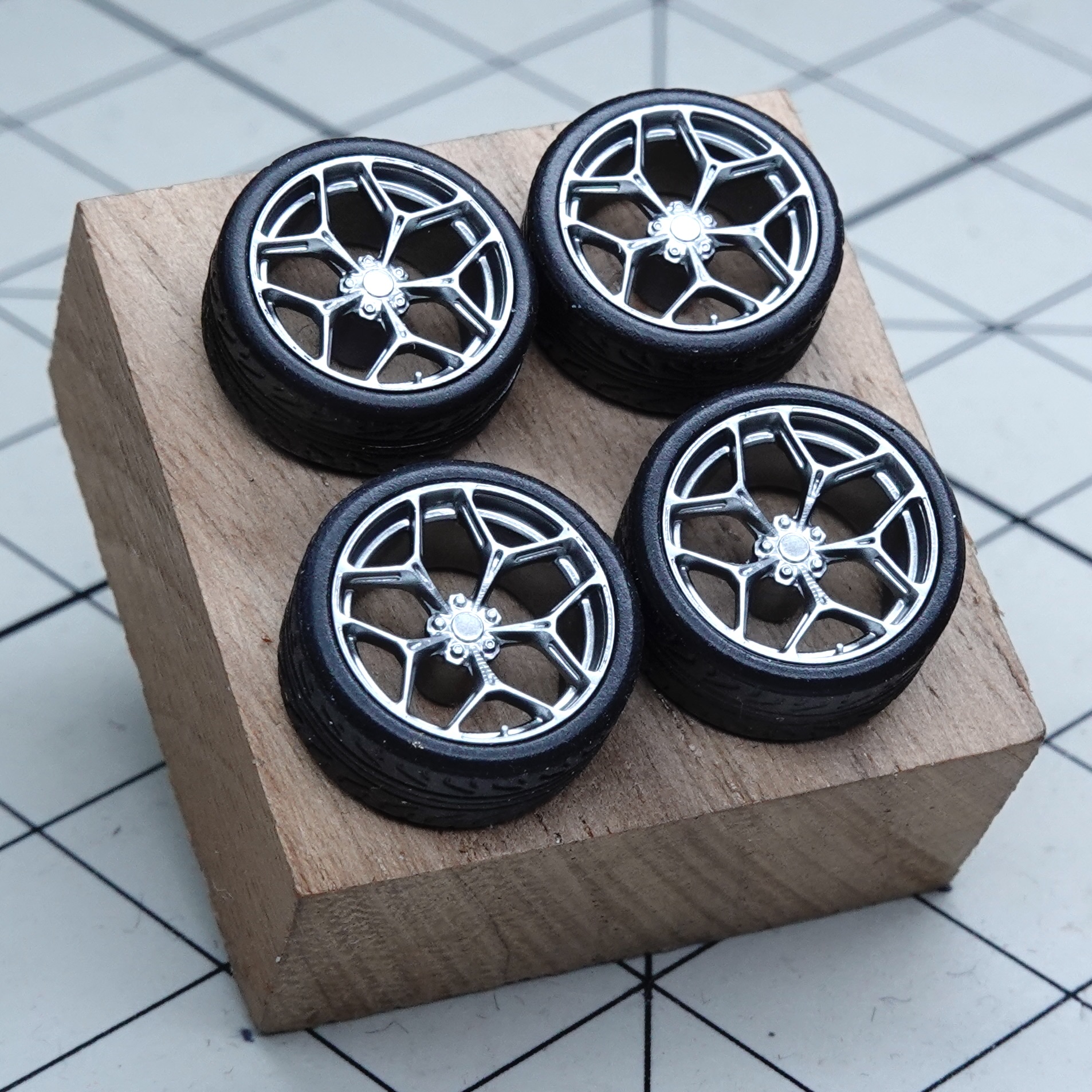 PuffStudio_1/64 Scale Wheels 8 – Car Accessories Gifts Bewertung und Preis