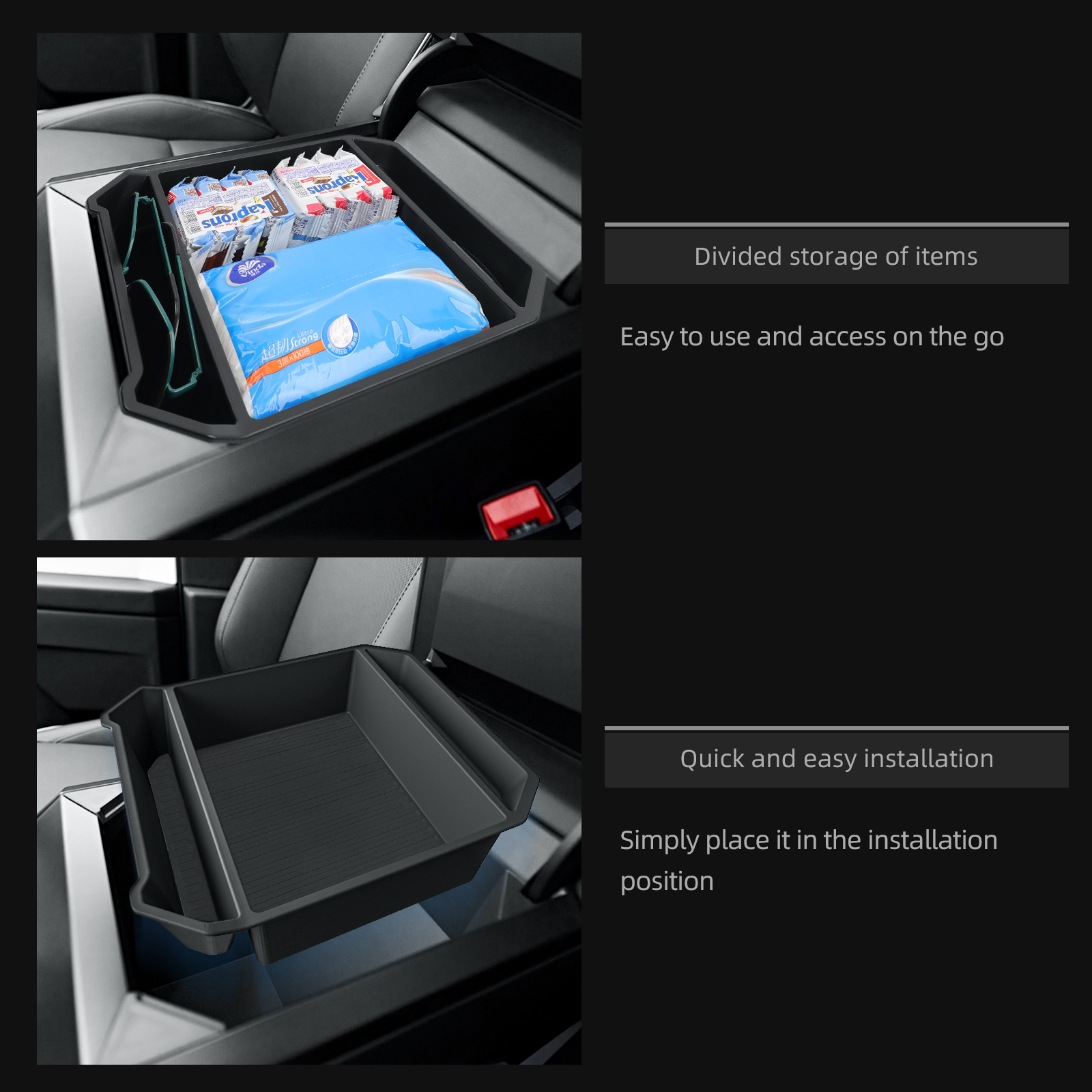 For Tesla Cybertruck Car Cente – Car Accessories Papar Bewertung und Preis