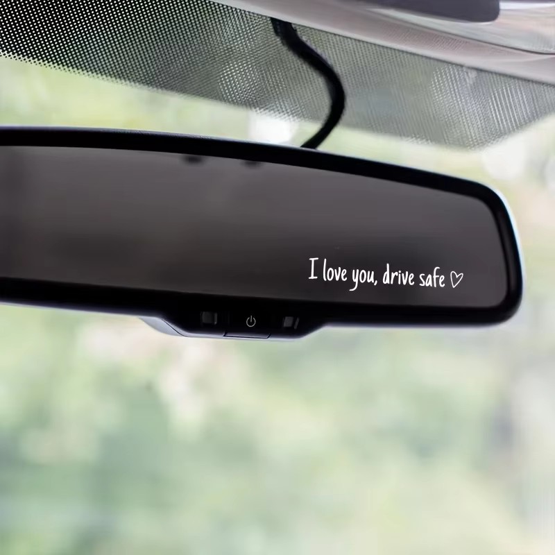 I Love You Rearview Mirror Dec – Car Accessories For Women Bewertung und Preis