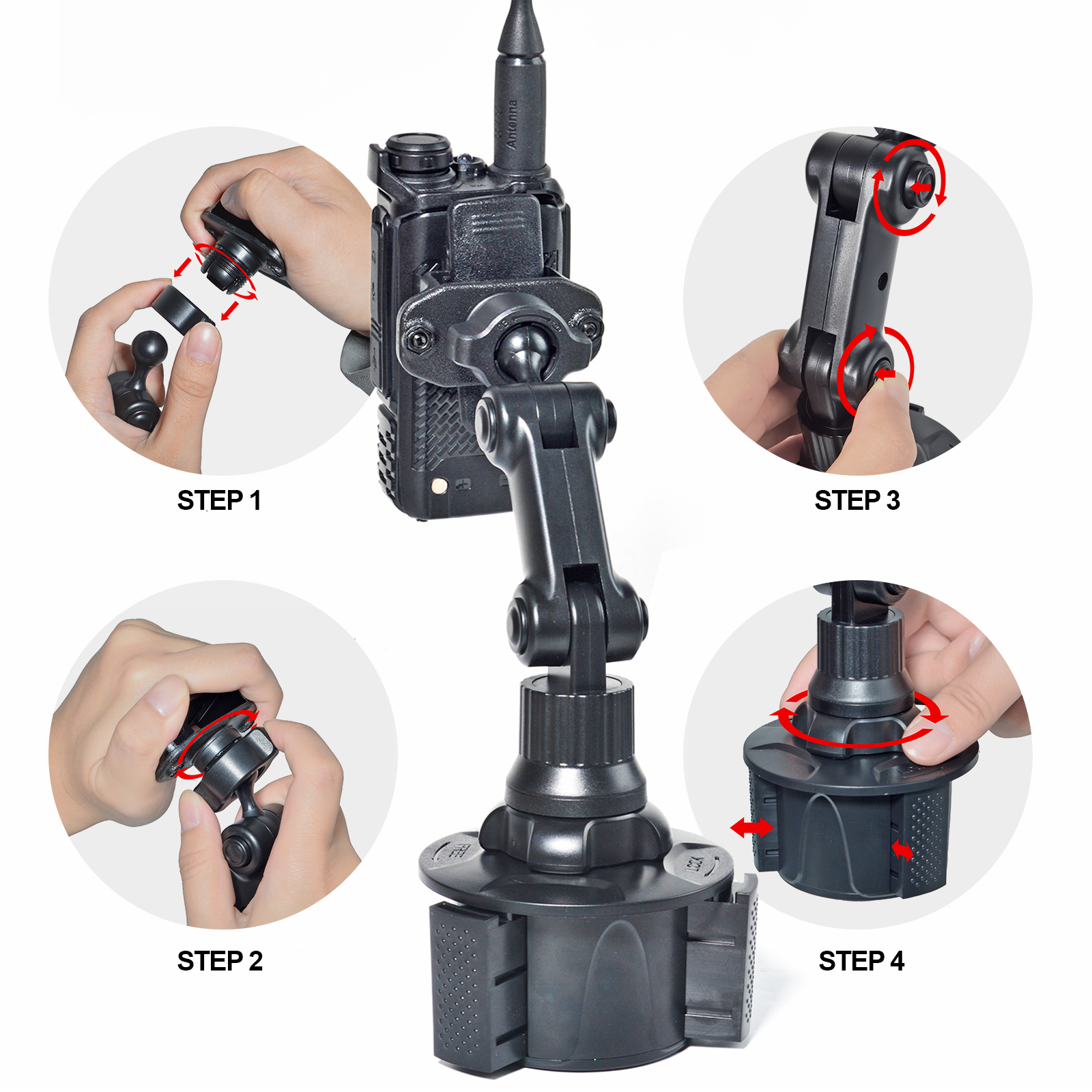 Car Radio Cup Holder Mount,Wal – Car Cup Holder Expander Bewertung und Preis