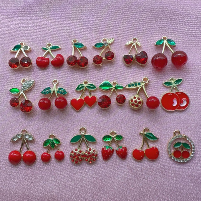 12pcs Amazon Red Cherry Keycha – Car Accessories Amazon Bewertung und Preis