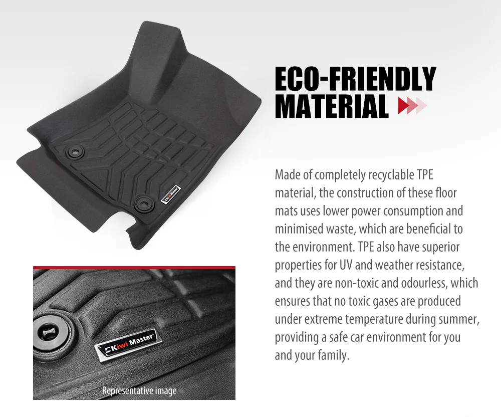 Car Floor Mat for Toyota Land  – Car Floor Mat Rubber Bewertung und Preis