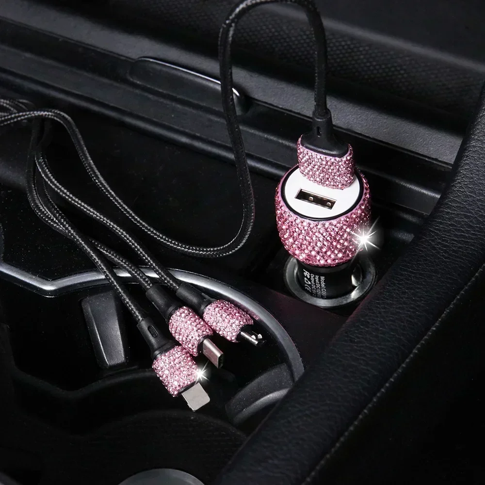 USB Car Charger 5V 2.1A Dual-P – Car Accessories For Women Bewertung und Preis