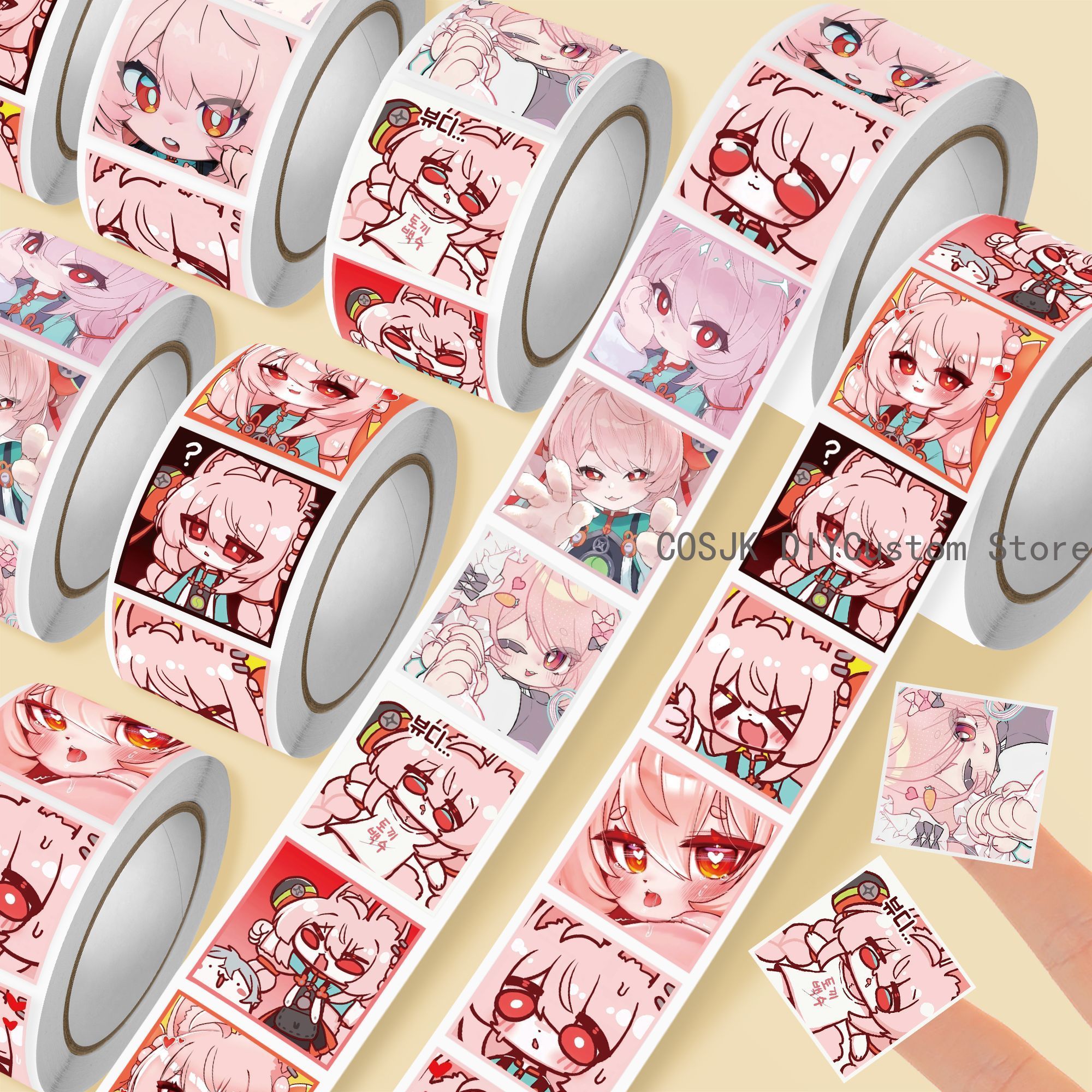 500Pc/Roll Anime Zenless Zone  – Car Accessories Gifts Bewertung und Preis
