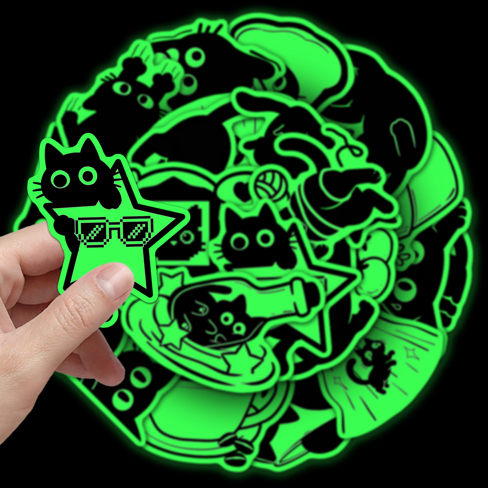 20 Pcs Glow in The Dark Black  – Car Accessories List Bewertung und Preis