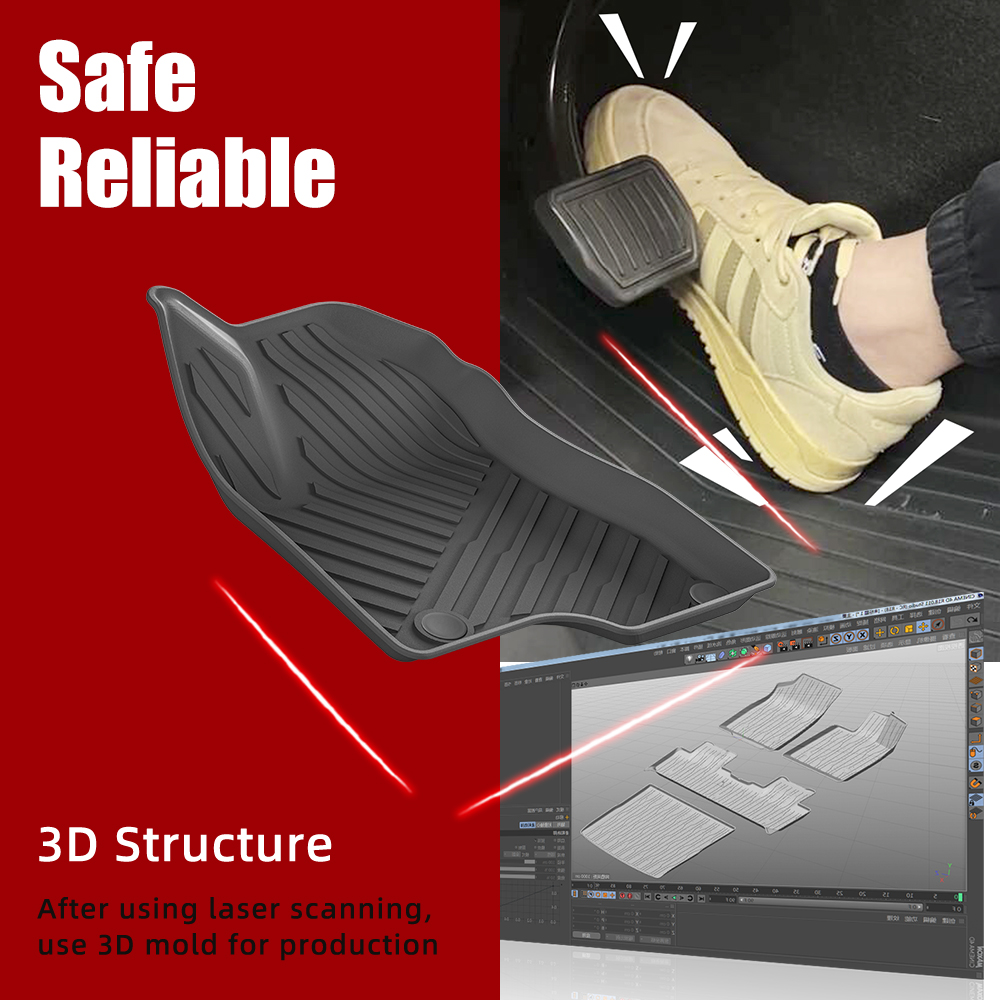 New Products TPE Car Floor Mat – Car Floor Mat Rubber Bewertung und Preis