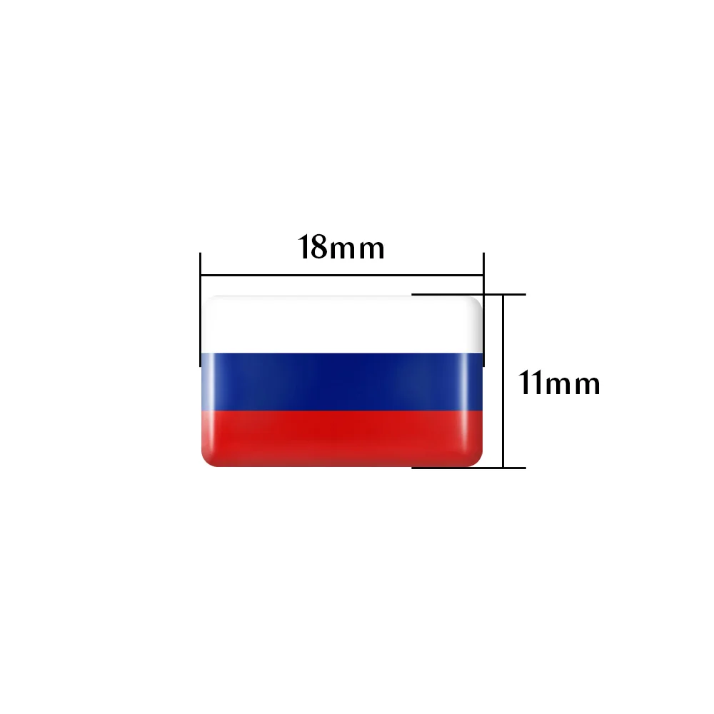10pcs Epoxy Flags Stickers Car – Car Accessories Thailand Bewertung und Preis