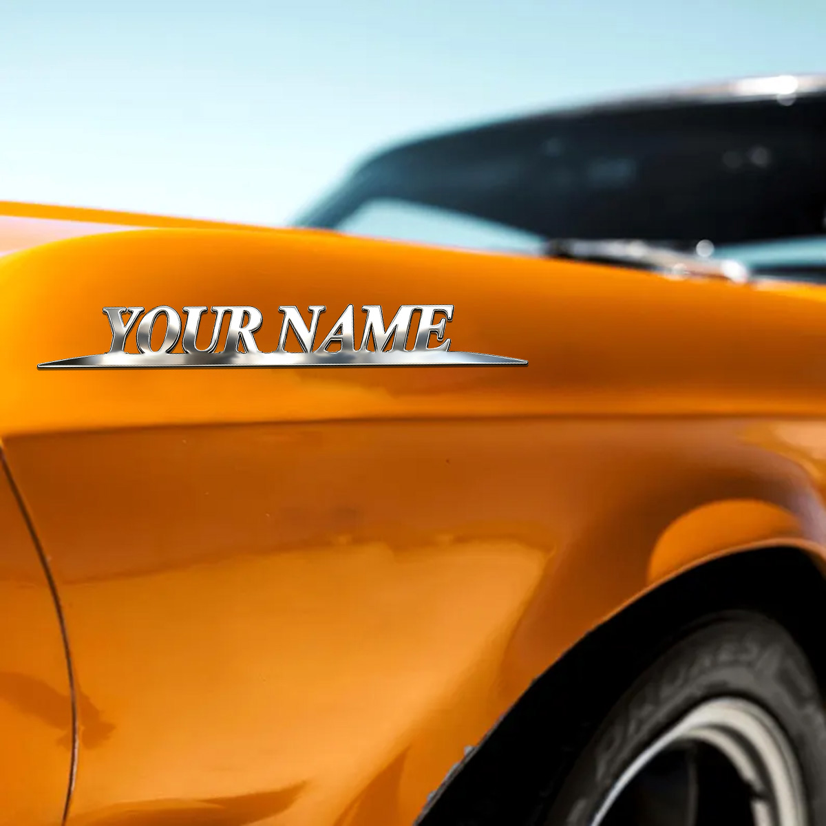 Metal Trendy YOUR NAME Sticker – Car Accessories Gifts Bewertung und Preis