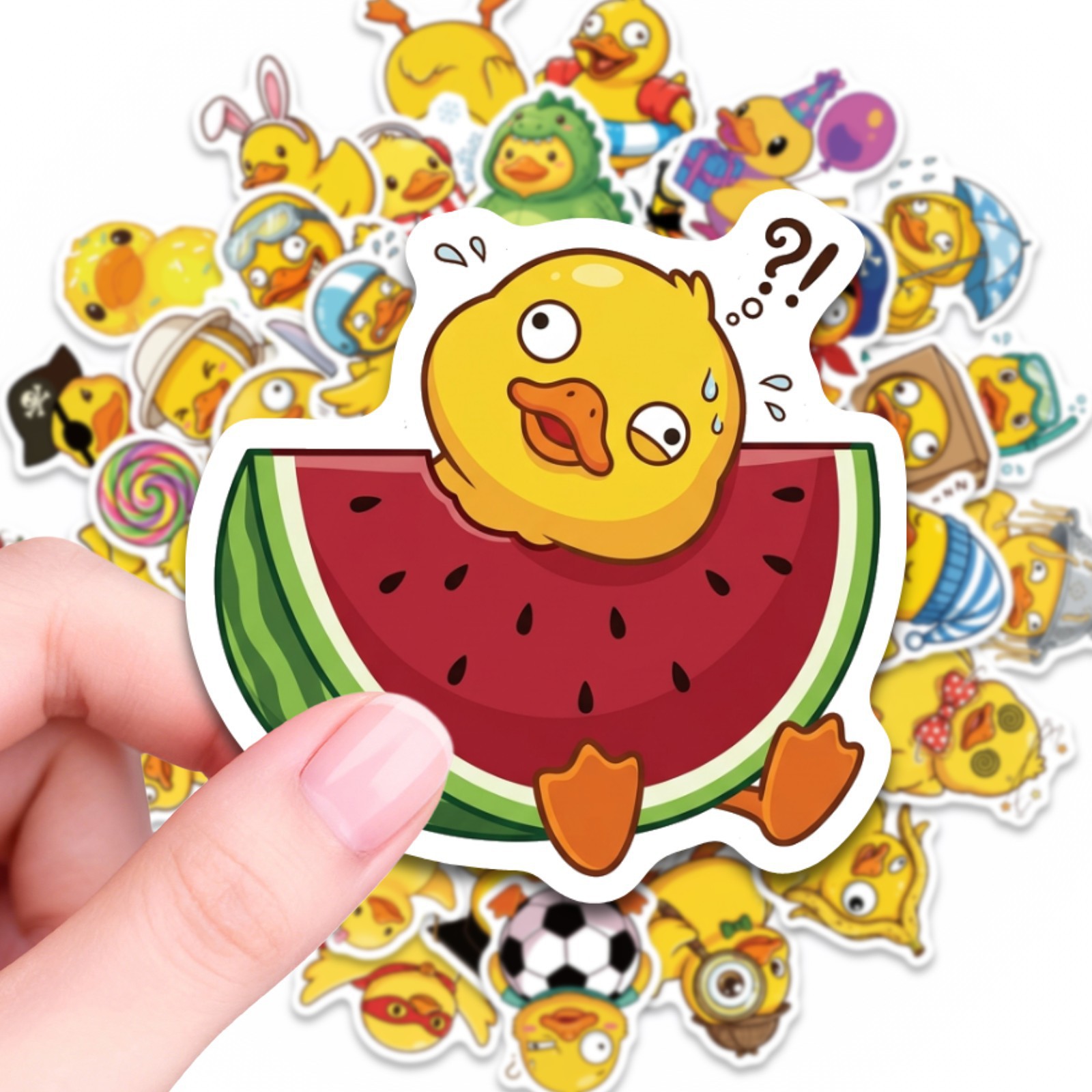 50/100Pcs Cute Funny Small Duc – Car Accessories List Bewertung und Preis