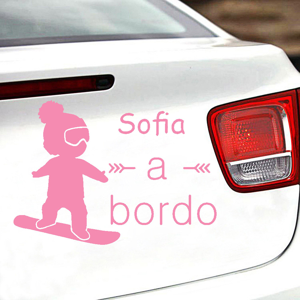 1pc Vinyl baby a bordo colorfu – Car Accessories Gifts Bewertung und Preis