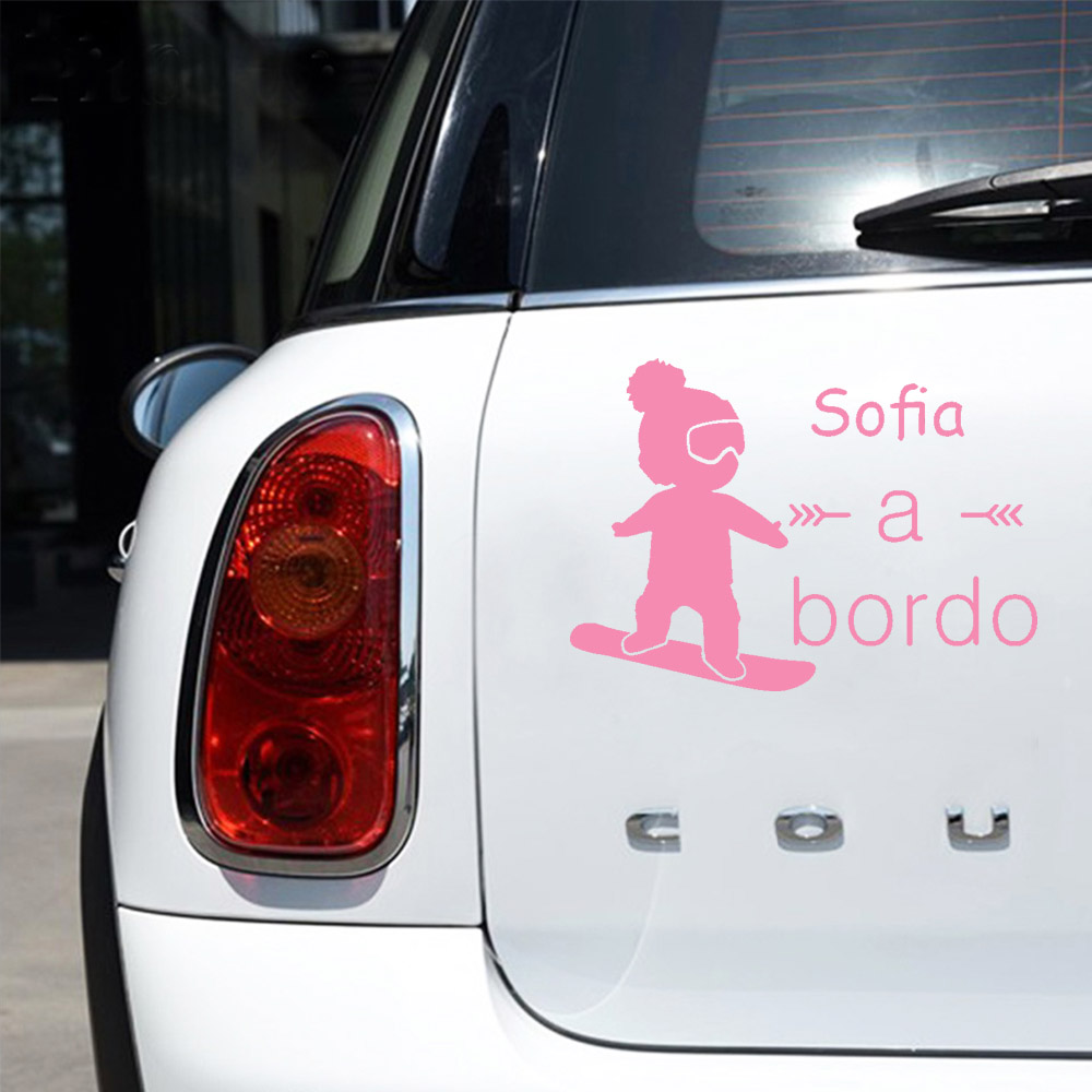 1pc Vinyl baby a bordo colorfu – Car Accessories Gifts Bewertung und Preis