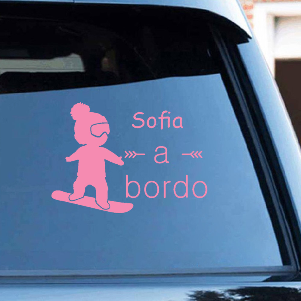 1pc Vinyl baby a bordo colorfu – Car Accessories Gifts Bewertung und Preis