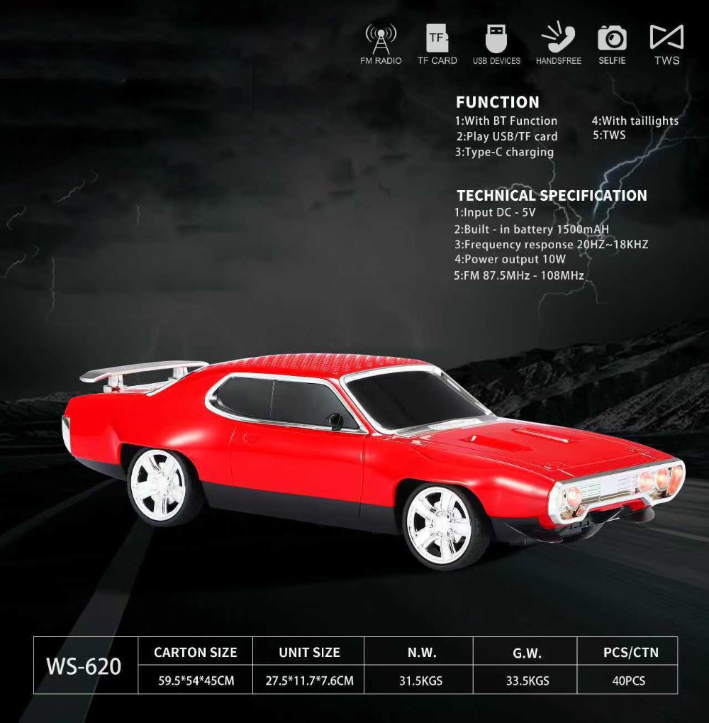 WS-620 Retro Car Shape Bluetoo – Car Accessories Amazon Bewertung und Preis