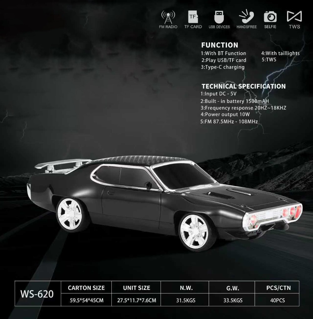 WS-620 Retro Car Shape Bluetoo – Car Accessories Amazon Bewertung und Preis