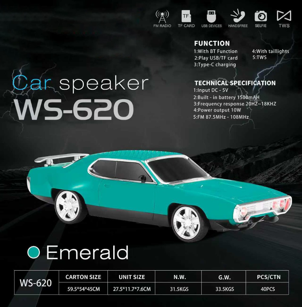 WS-620 Retro Car Shape Bluetoo – Car Accessories Amazon Bewertung und Preis