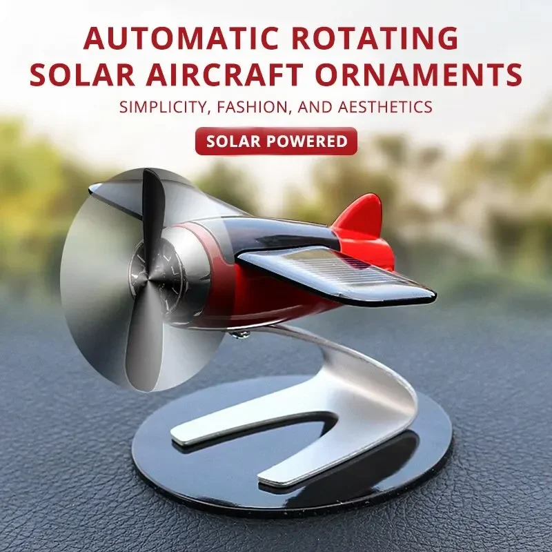 Solar Airplane Creative Men's  – Car Accessories For Women Bewertung und Preis