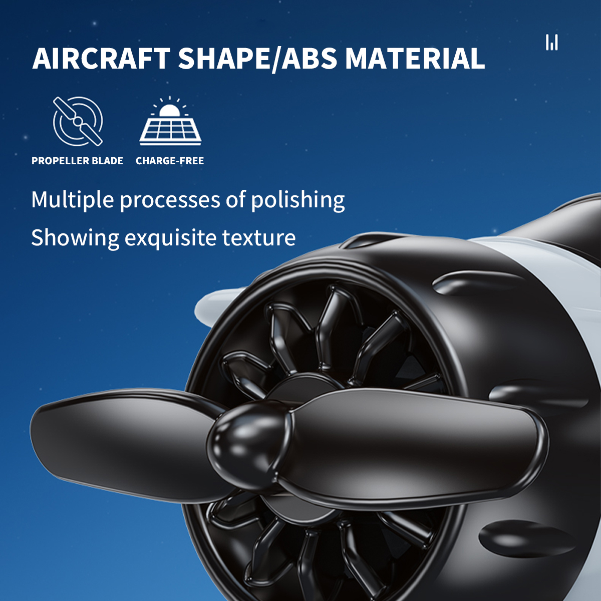 Motor Solar Airplane Ornaments – Car Accessories Inside Bewertung und Preis