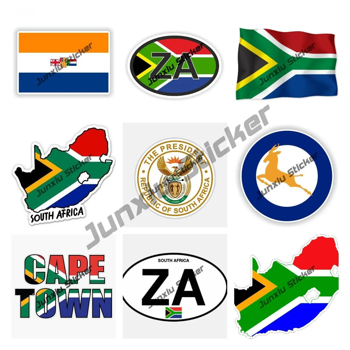 South Africa Map with Flag Vin – Car Accessories Cape Town Bewertung und Preis
