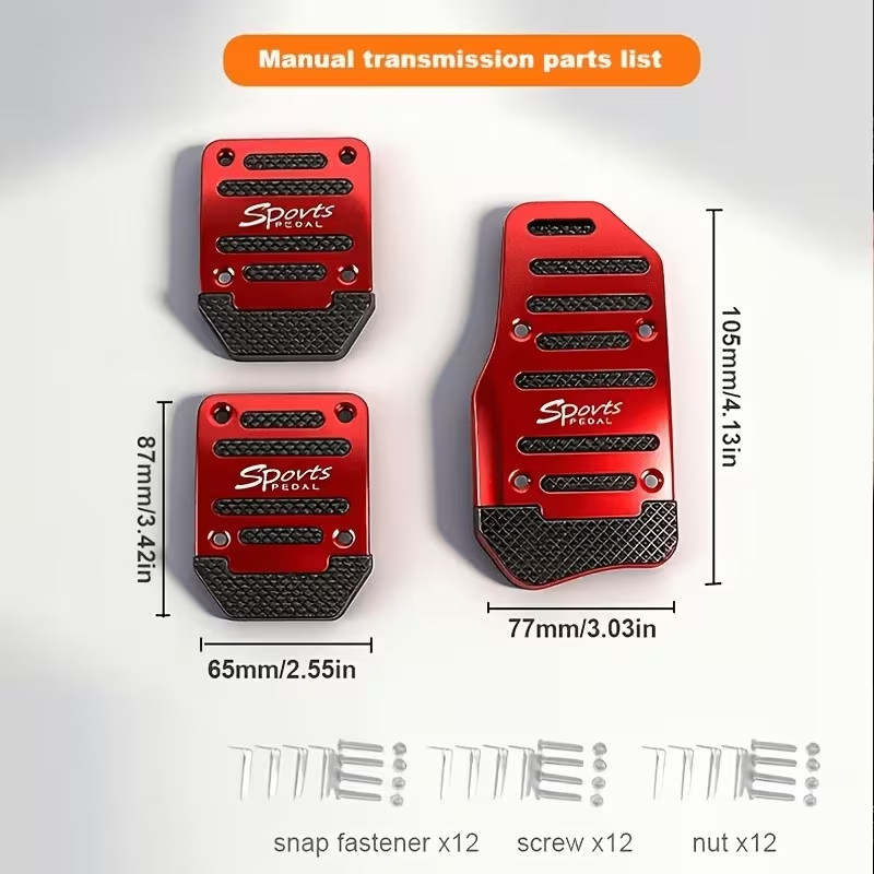 2/3PCS Car Pedal Cover Set Man – Car Accessories Inside Bewertung und Preis