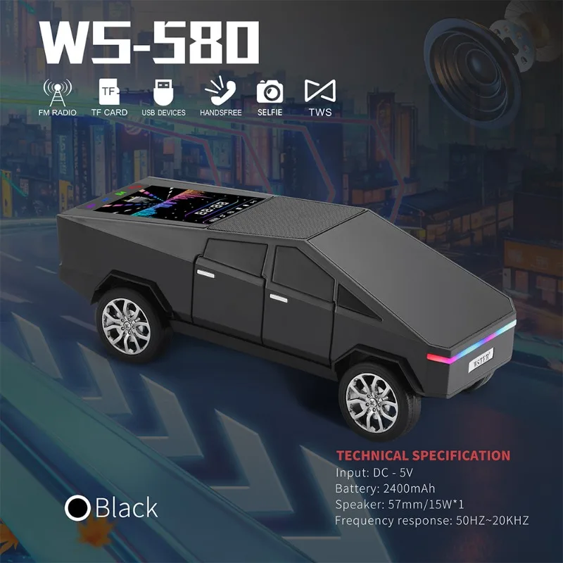 WS-580 Wireless Bluetooth Spea – Car Accessories Amazon Bewertung und Preis