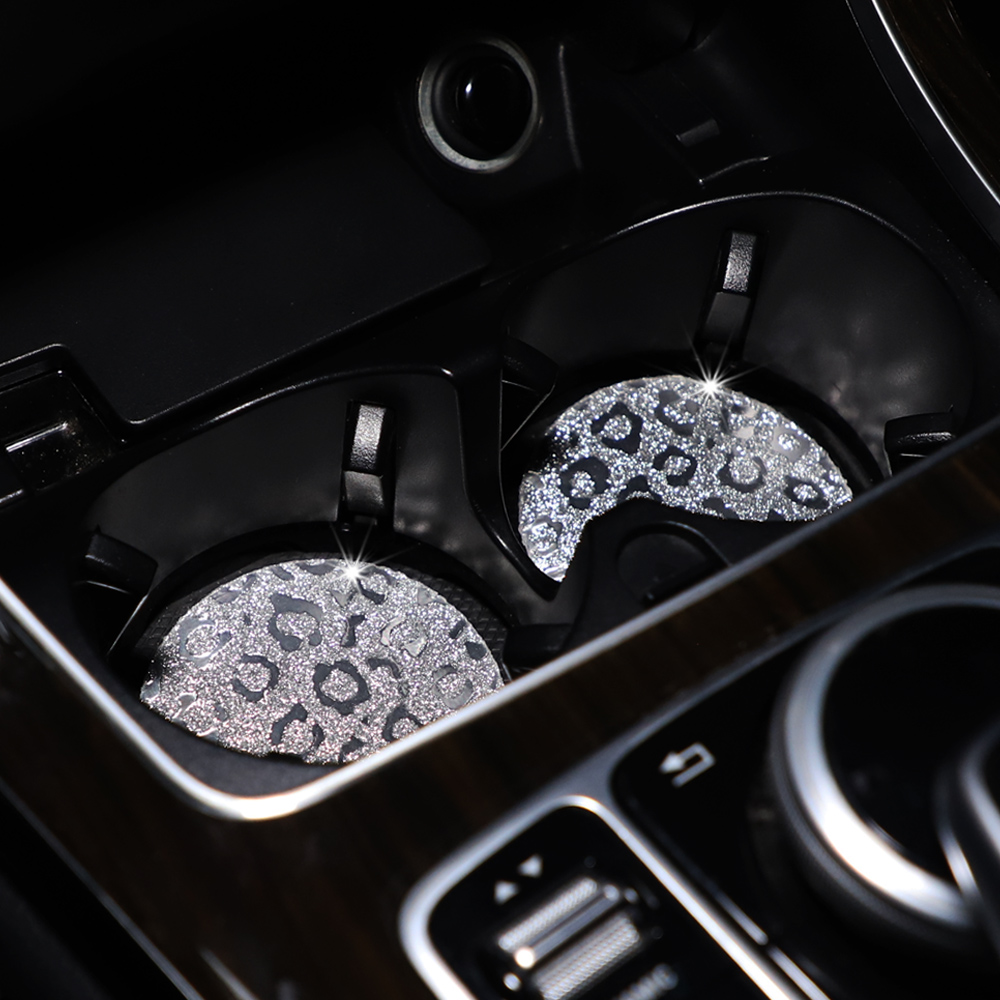 Two Leopard Print TPU Sparklin – Car Accessories For Women Bewertung und Preis