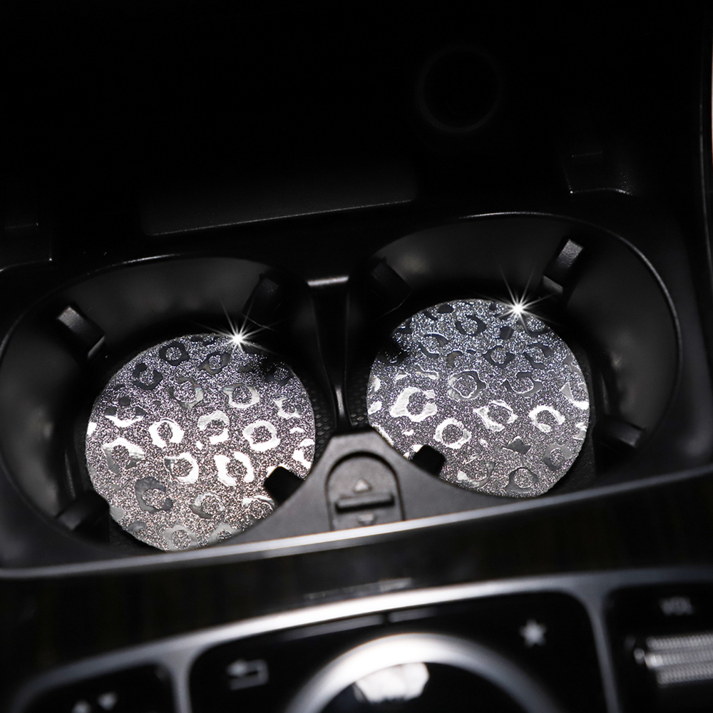 Two Leopard Print TPU Sparklin – Car Accessories For Women Bewertung und Preis