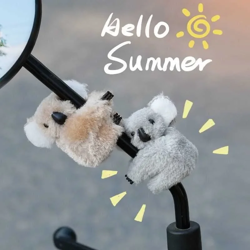 2PCS Cute Plush Koala Rearview – Car Accessories Papar Bewertung und Preis