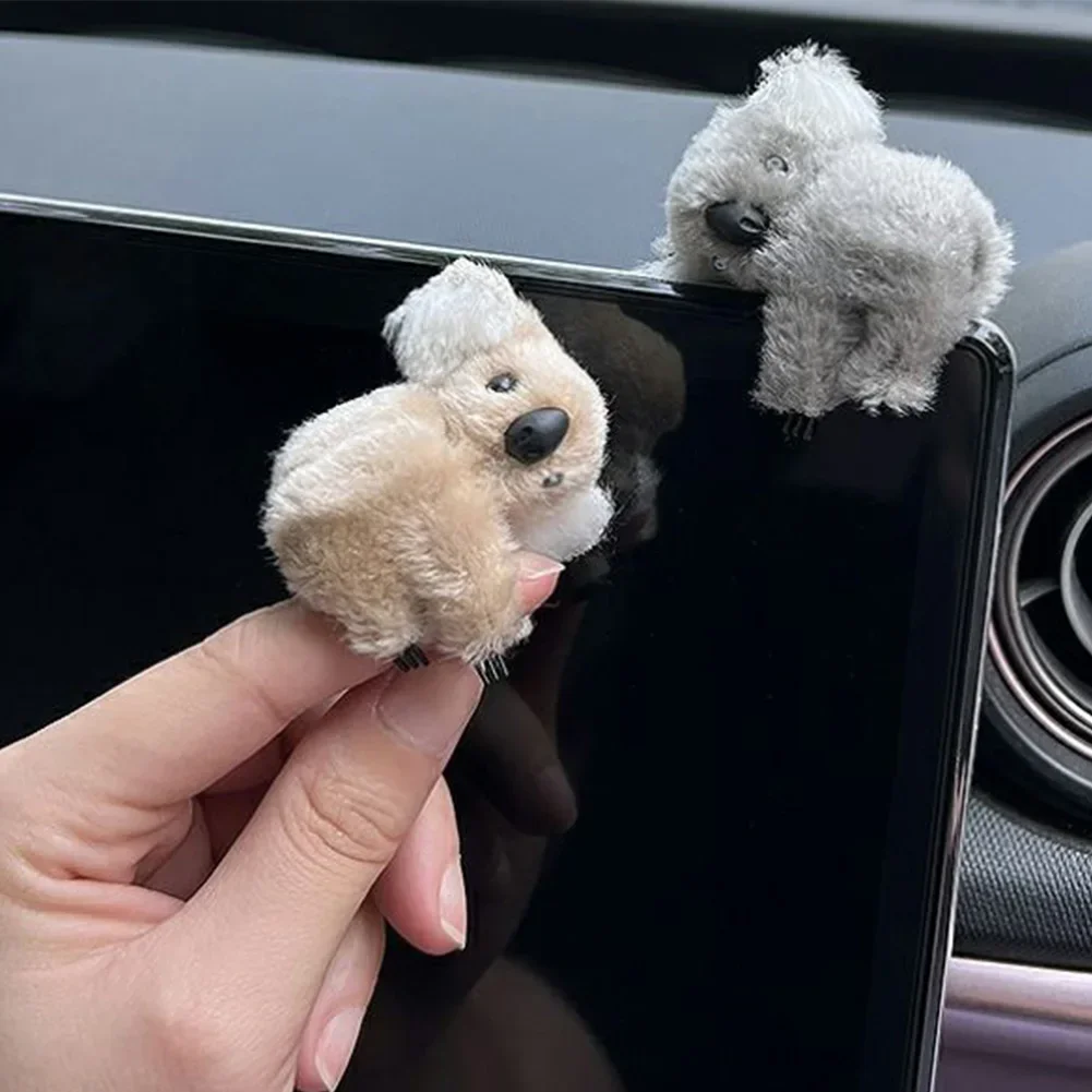 2PCS Cute Plush Koala Rearview – Car Accessories Papar Bewertung und Preis