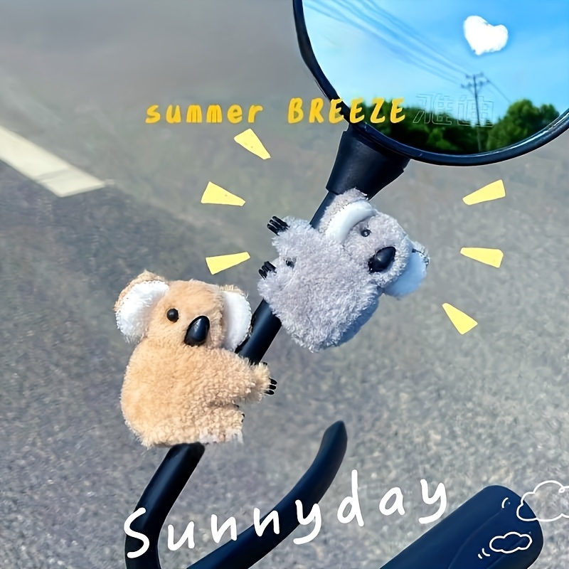 2PCS Cute Plush Koala Rearview – Car Accessories Papar Bewertung und Preis
