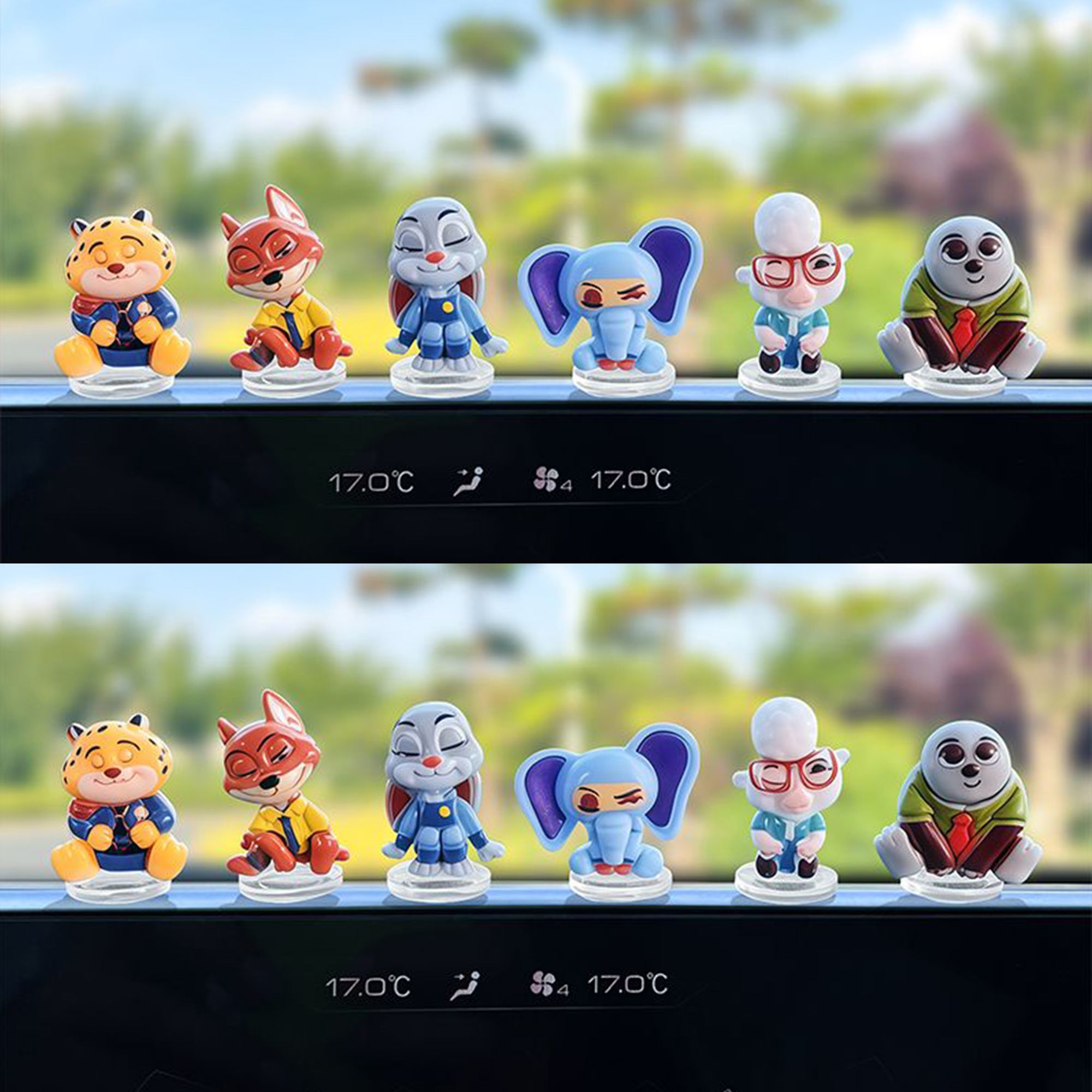Zootopia cartoon car ornament  – Car Accessories Papar Bewertung und Preis