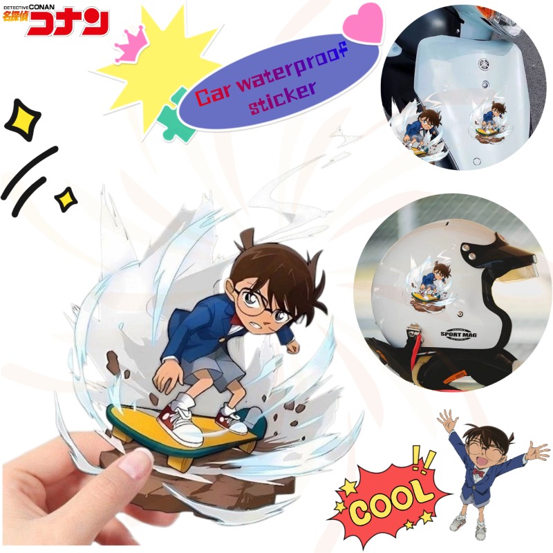 Detective Conan Cartoon Skateb – Car Accessories Gifts Bewertung und Preis