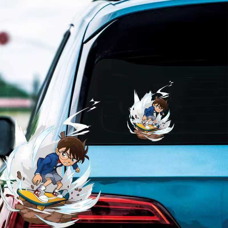 Detective Conan Cartoon Skateb – Car Accessories Gifts Bewertung und Preis