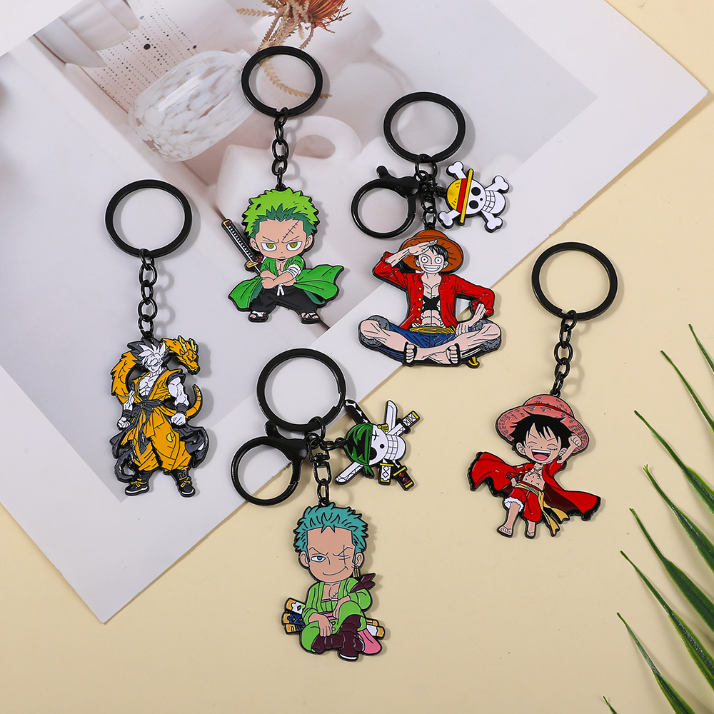 One Piece Anime Keychain Featu – Car Accessories For Women Bewertung und Preis