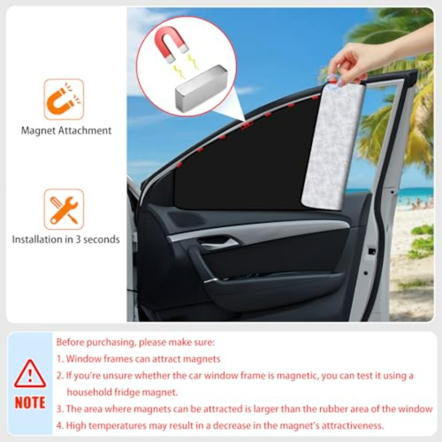 Car Window Sun Shades Covers - – Car Accessories Inside Bewertung und Preis