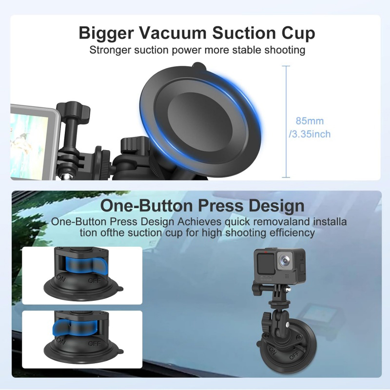 Car Suction Cup Mount 1/4 Thre – Car Cup Holder Expander Bewertung und Preis