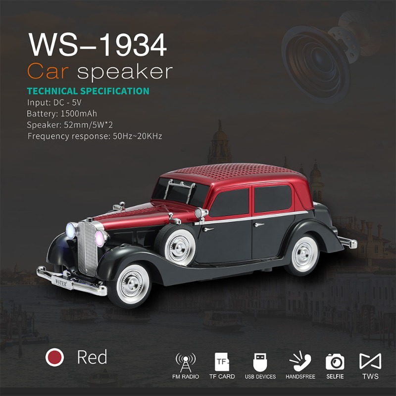 WS-1934 Wireless Car Shape Sou – Car Accessories Amazon Bewertung und Preis