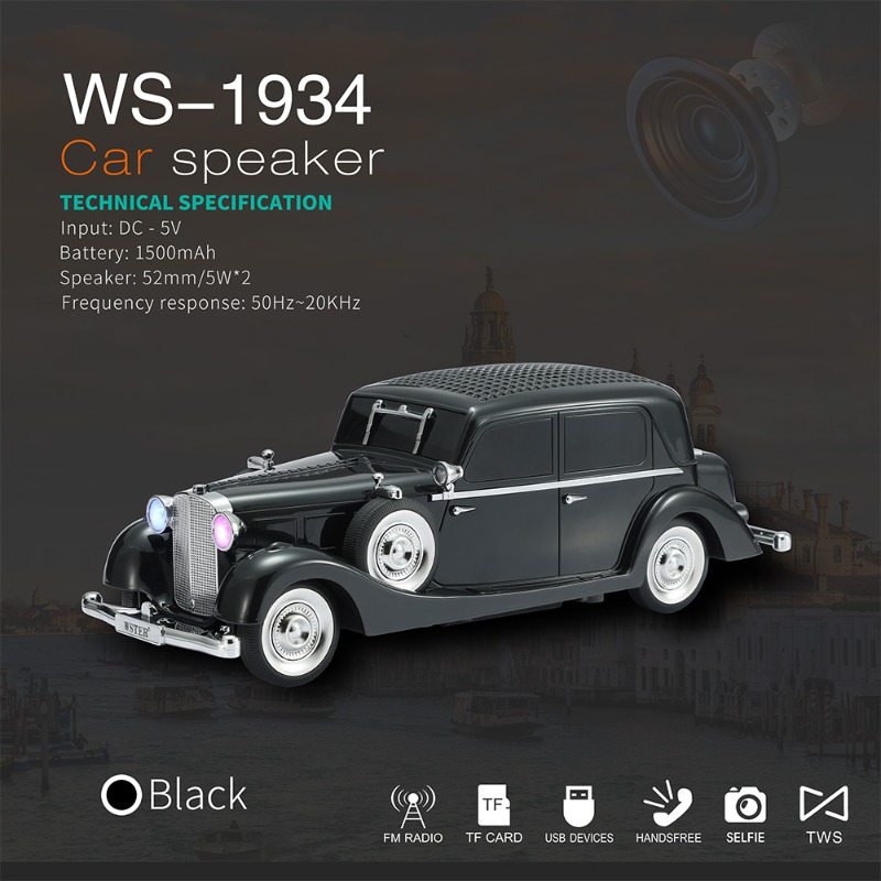 WS-1934 Wireless Car Shape Sou – Car Accessories Amazon Bewertung und Preis