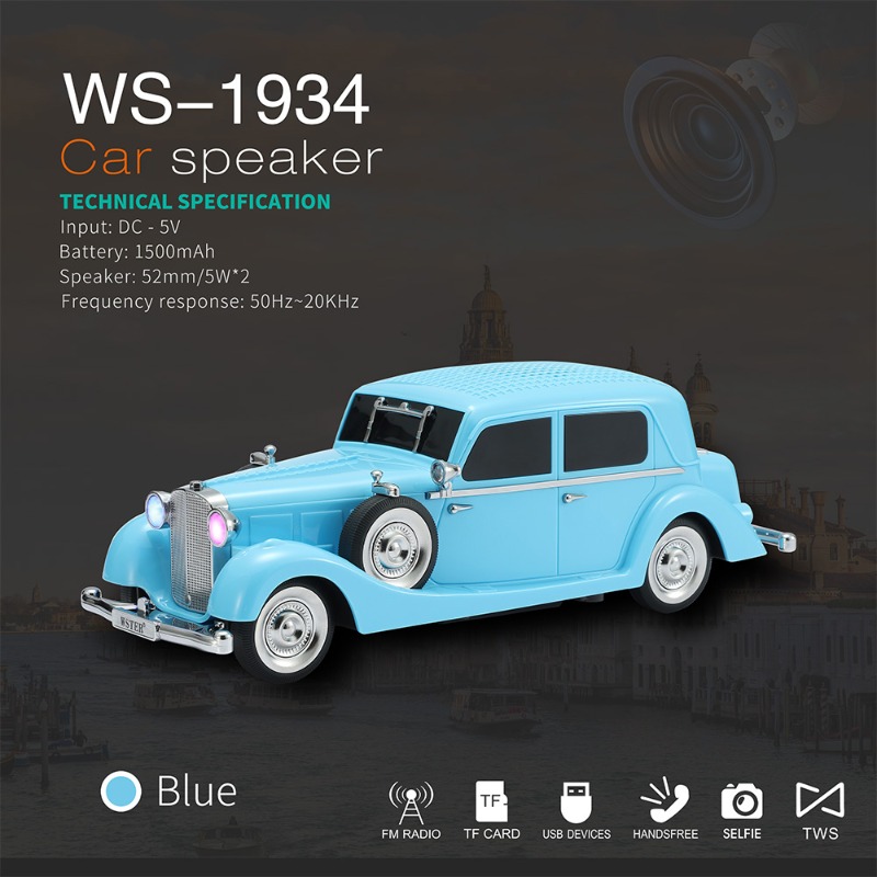 WS-1934 Wireless Car Shape Sou – Car Accessories Amazon Bewertung und Preis