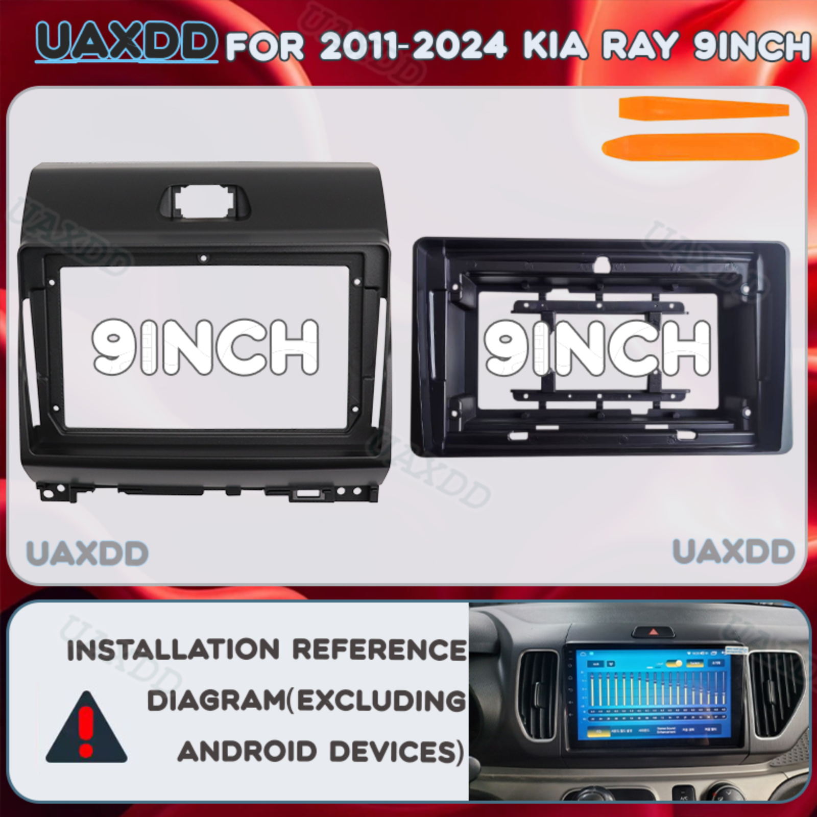 9Inch 2 Din Car For 2011-2024  – Car Accessories Inside Bewertung und Preis
