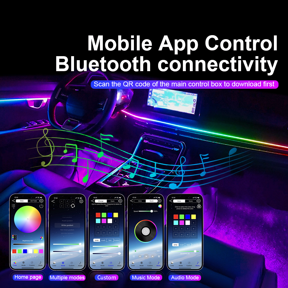 Universal Led Car Ambient Ligh – Car Accessories Inside Bewertung und Preis