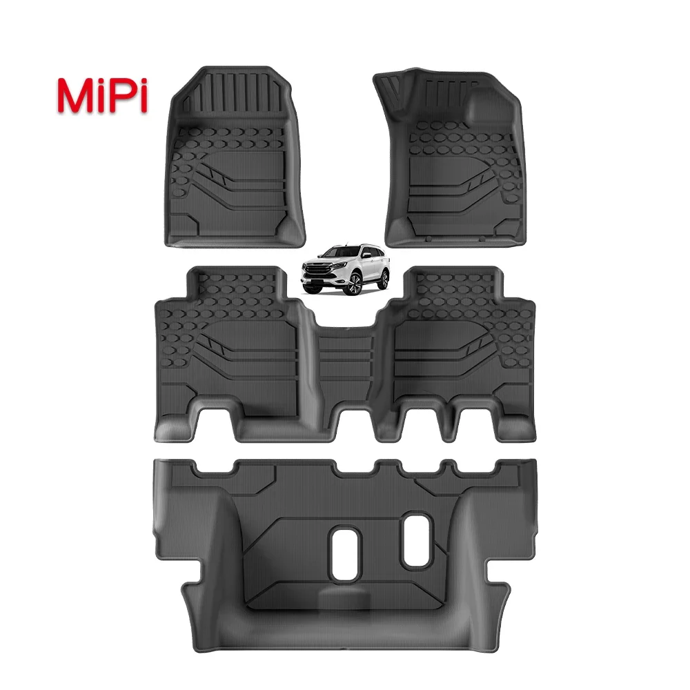 Custom Hot Sell TPE 3D Car Flo – Car Floor Mat Rubber Bewertung und Preis